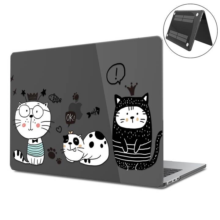 EG Hardcase (Macbook Air 15" M2 2023, Kunst, Transparent)