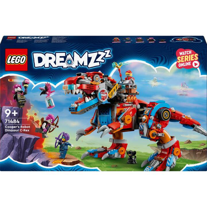 LEGO DREAMZzz Le robot dinosaure C-Rex de Cooper (71484)