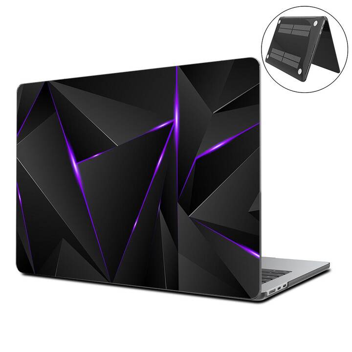 EG Coque rigide (MacBook Air 13" M2 2022, Façonné, Noir)