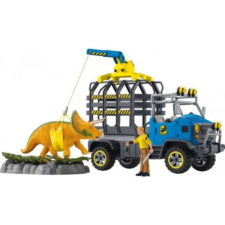 SCHLEICH Dinosaurs Truck Mission Set di figure da gioco