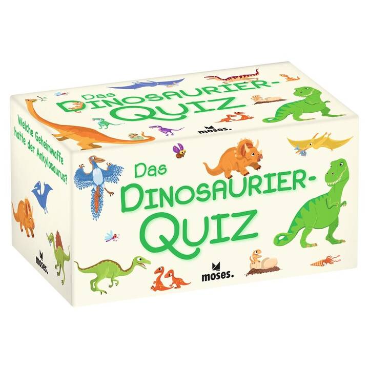 MOSES NON BOOKS Das Dinosaurier-Quiz (DE)