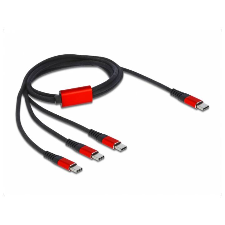 DELOCK Câble USB (USB 2.0 de type C, USB de type C, 1 m)