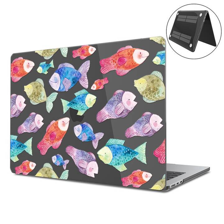 EG Hardcase (Macbook Air 15" M2 2023, Fisch, Transparent)