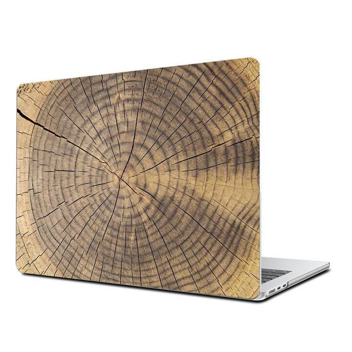 EG Coque rigide (Macbook Air 15" M2 2023, Arbre, Brun)