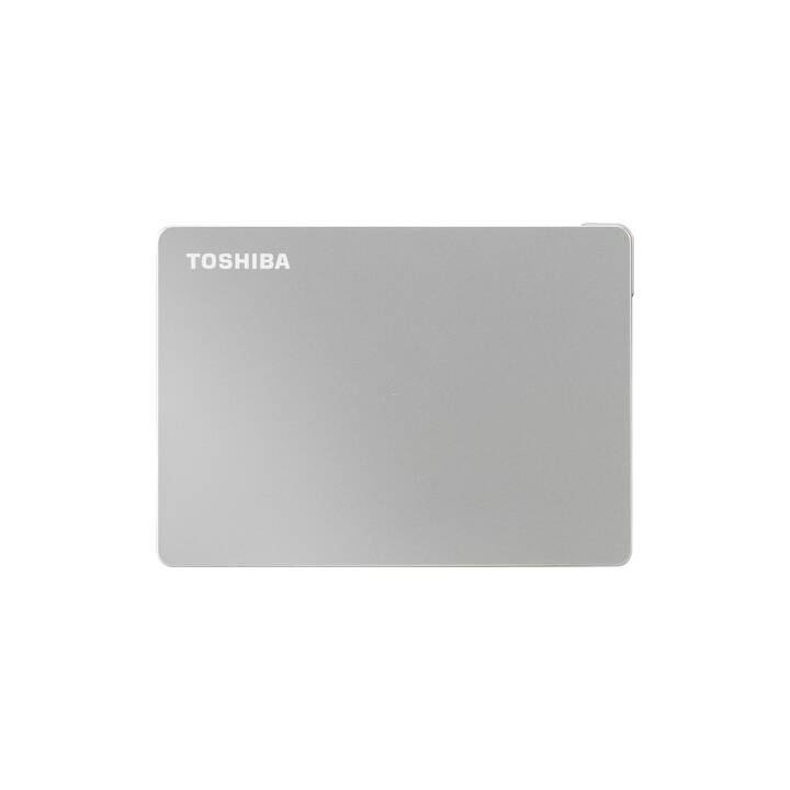 TOSHIBA Canvio Flex (USB Typ-A, 2000 GB, Silber)