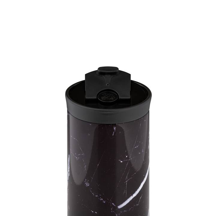 24BOTTLES Gobelet isotherme Travel Tumbler (0.6 l, Noir, Blanc)