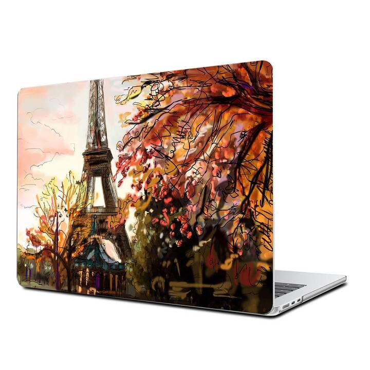 EG Coque rigide (MacBook Air 13" M3 2024, Ville, Multicolore)