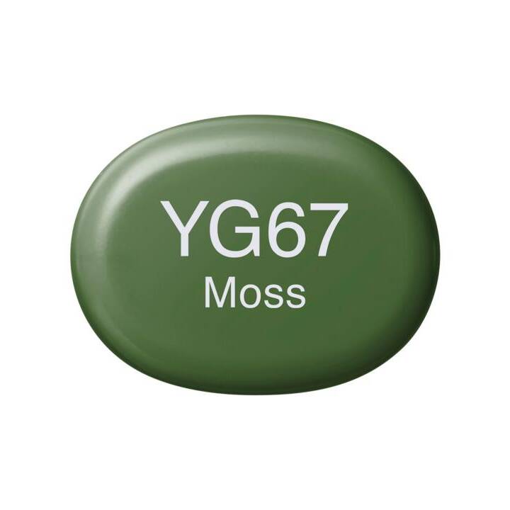COPIC Marcatori di grafico Sketch YG67 - Moss (Verde, 1 pezzo)