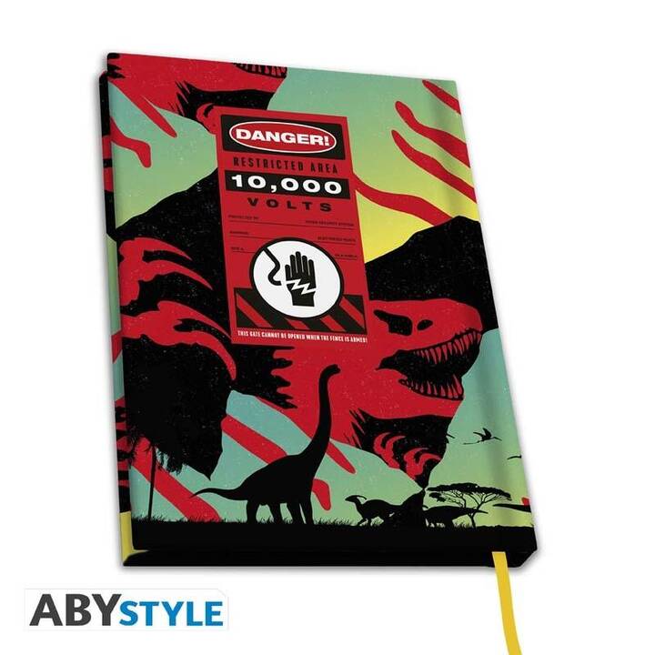 ABYSSE CORP Carnets Dinosaur Kingdom (A5, Ligné)