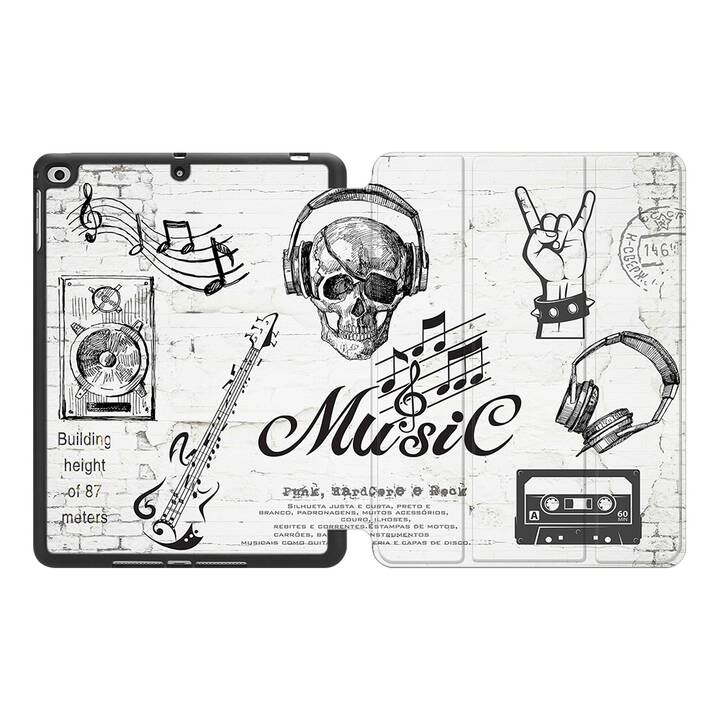 EG MTT Hülle für Apple iPad Mini 5 2019 7.9" - Musik