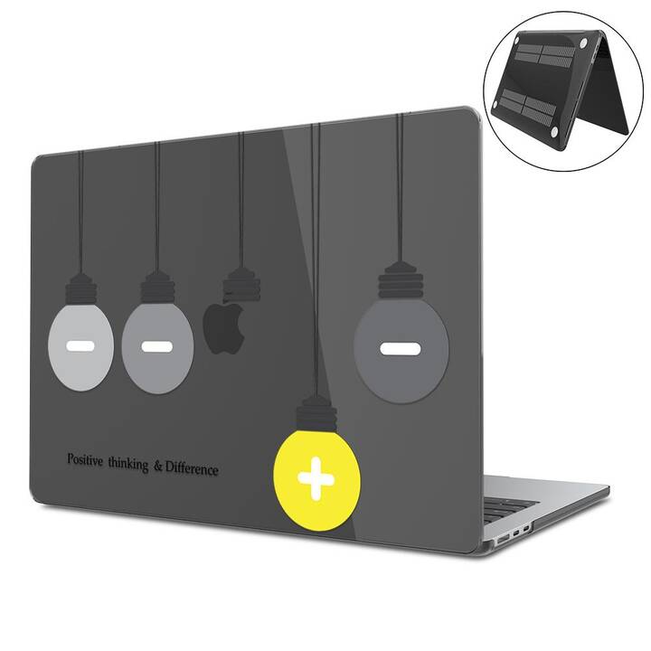 EG Hardcase (Macbook Air 15" M2 2023, Idee, Transparent)