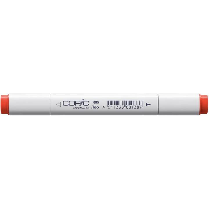 COPIC Marqueur de graphique Classic R05 Salmon Red (Rouge, 1 pièce)