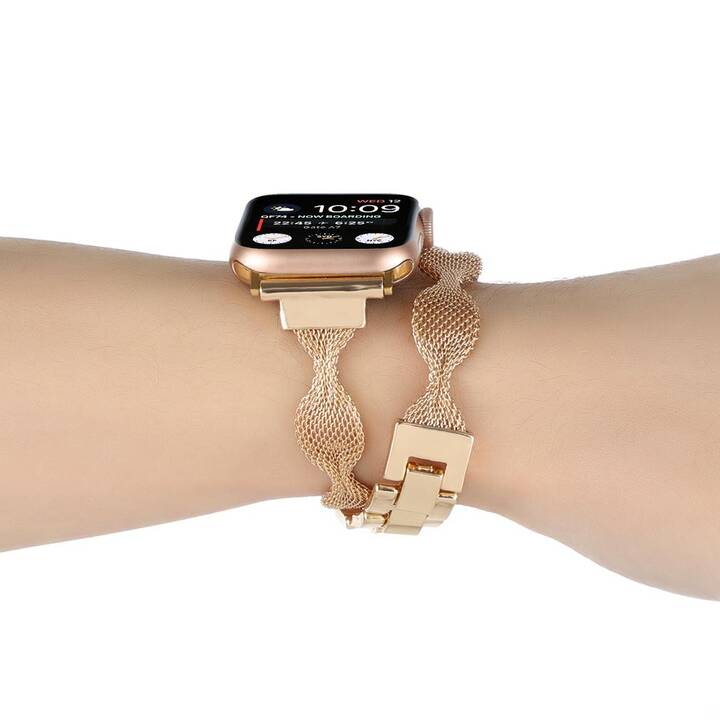 EG Armband (Apple Watch 40 mm / 41 mm / 38 mm, Gold)