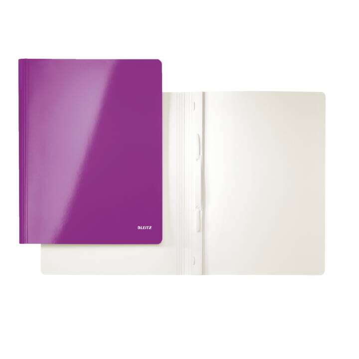 LEITZ Chemises de presentation WOW (Mauve, Pourpre, A4, 1 pièce)