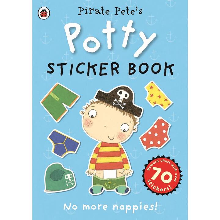 PENGUIN BOOKS Libro degli adesivi Pete's Potty (Pirati)