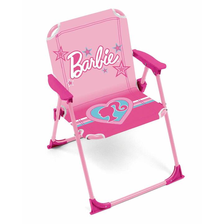 ARDITEX Chaise d'enfant Barbie (Pink, Rose, Multicolore)