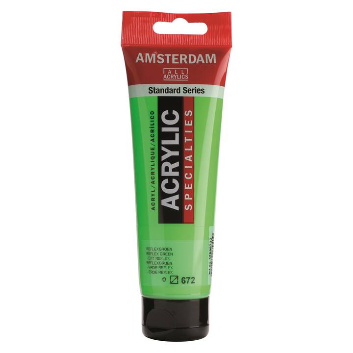 AMSTERDAM Couleur acrylique (120 ml, Vert, Multicolore)