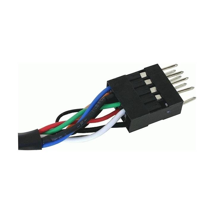 DELOCK 82379 Câble Firewire (IEEE 1394a 6-pôles, 6 Pin, 16.5 cm)