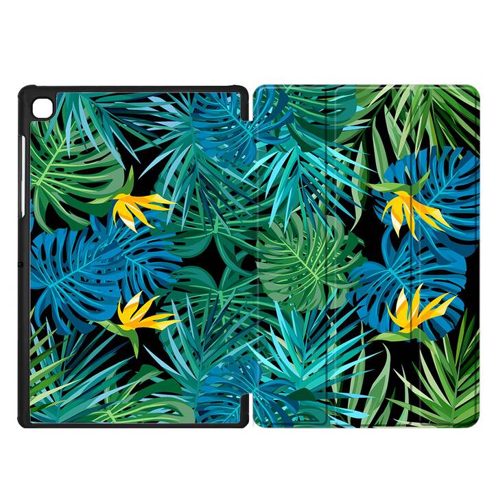 EG coque pour Samsung Galaxy Tab A7 Lite 8.7" (2021) - vert - feuilles