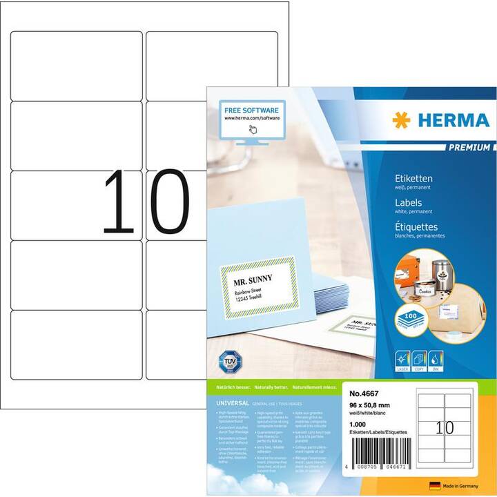 HERMA Premium (50.8 x 96 mm)