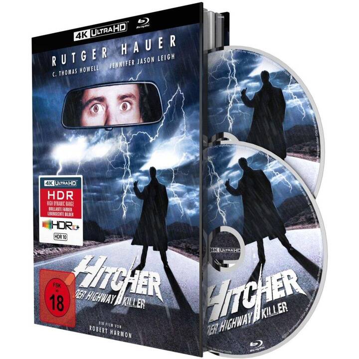 Hitcher, der Highway Killer (4K Ultra HD, Mediabook, DE, IT, EN, ES)