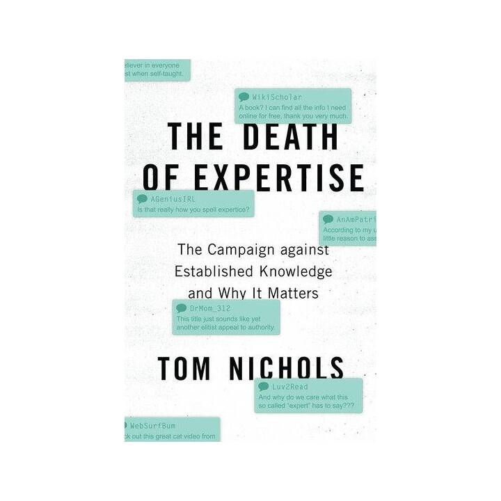 The Death of Expertise