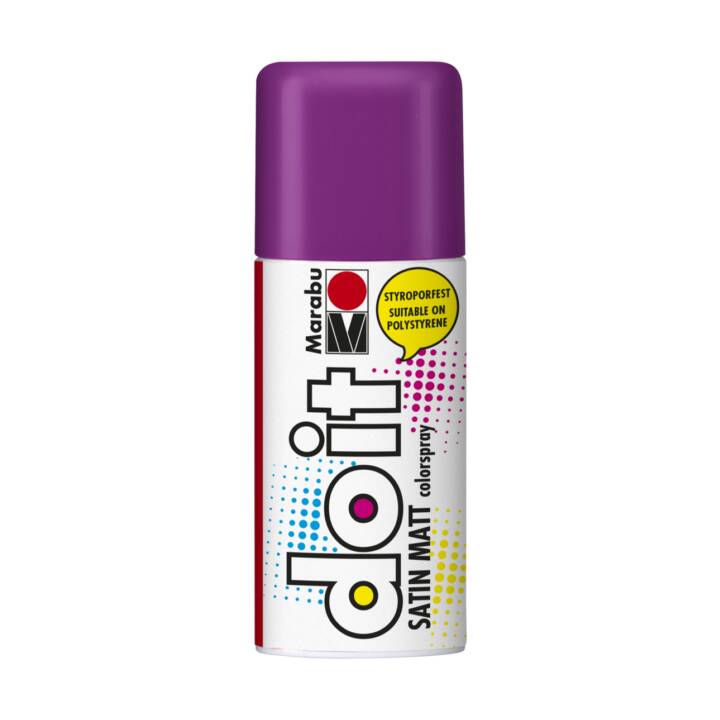 MARABU Spray de couleur (150 ml, Mauve, Multicolore)