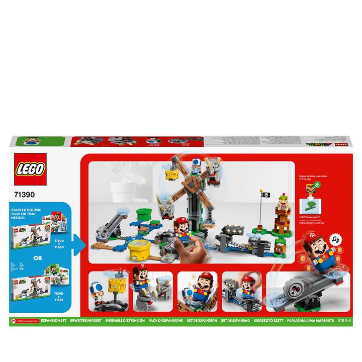 LEGO Super Mario L’abbattimento dei Reznor - Pack di espansione (71390)