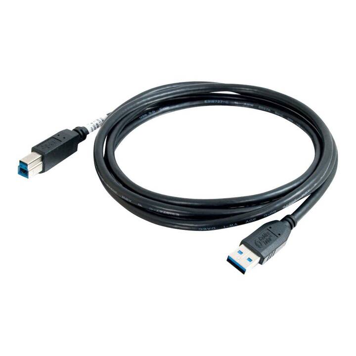 CABLES2GO USB-Kabel (USB A, USB Typ-B, 2 m)