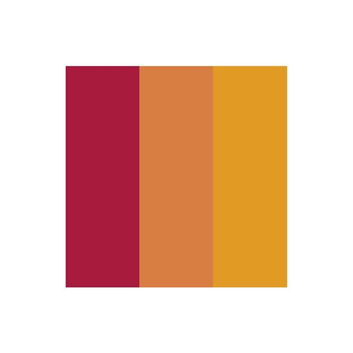 CREATIV COMPANY Marcatore acquerello Plus (Arancione, Rosso, Giallo, 3 pezzo)