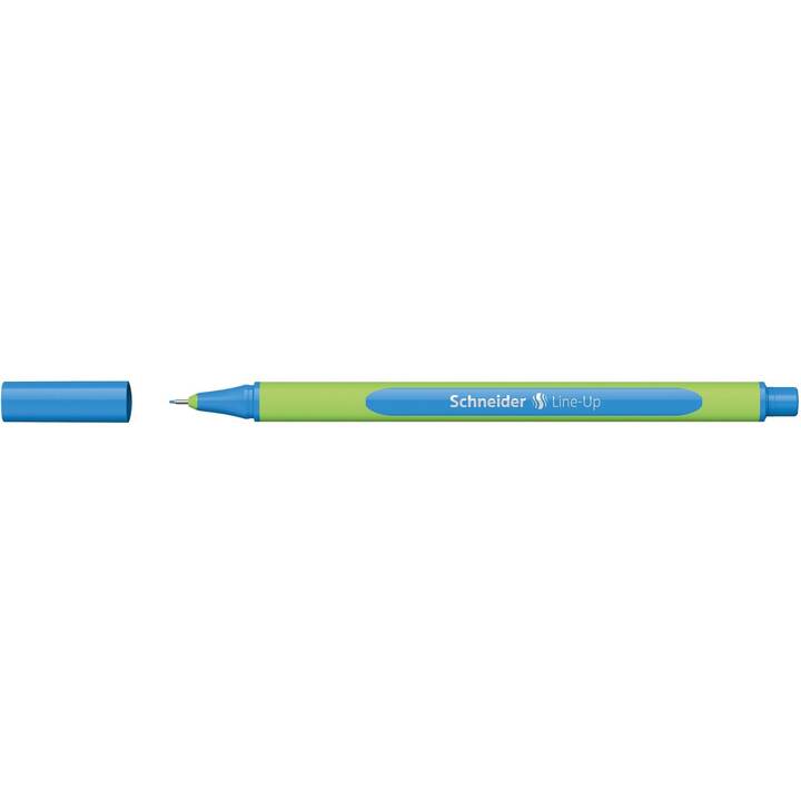 SCHNEIDER Line-Up Penna a fibra (Blu, 10 pezzo)