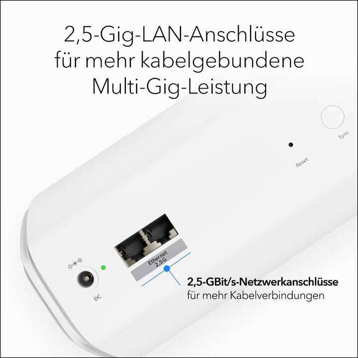 NETGEAR Orbi RBE770 WiFi 7 WLAN-Mesh System