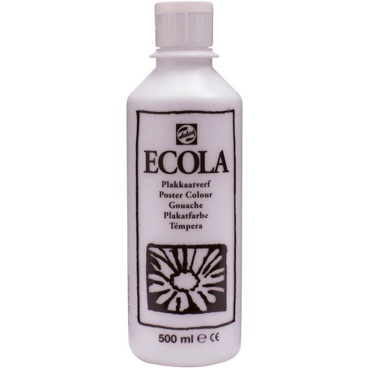 TALENS Peinture pour affiches Ecola (500 ml, Blanc)