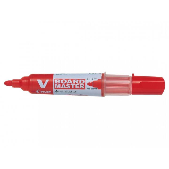 PILOT PEN Marcatori di lavagna V-Board Master (Rosso, 1 pezzo)