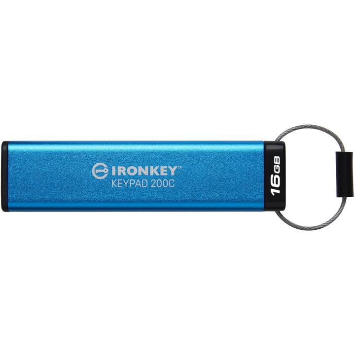 KINGSTON TECHNOLOGY IronKey Keypad 200C (16 GB, USB 3.0 di tipo C)