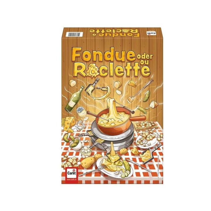 CARLIT Fondue oder Raclette? (DE, IT, FR)