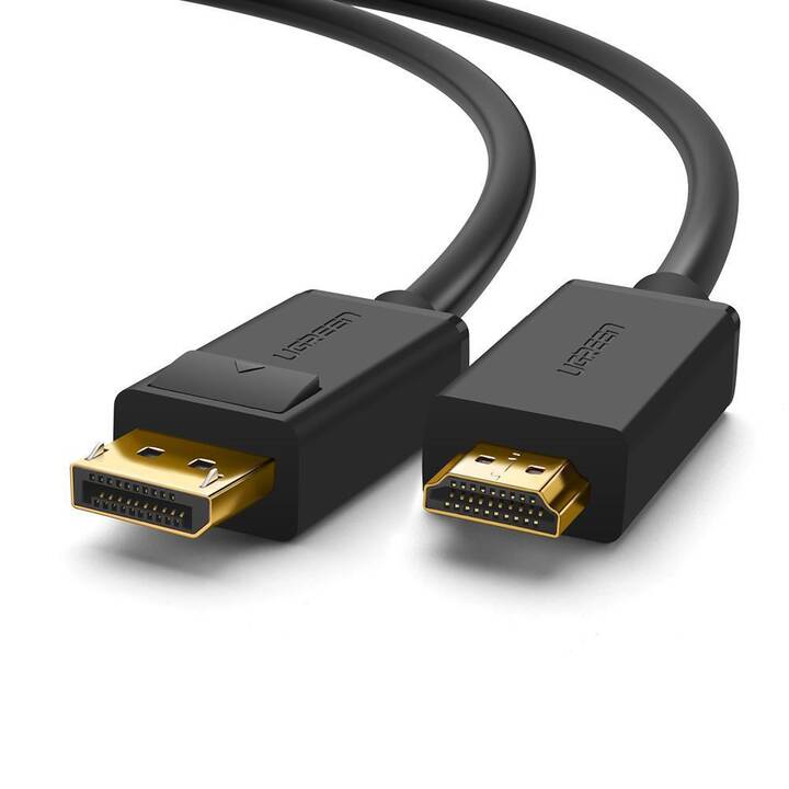 UGREEN Verbindungskabel (DisplayPort, HDMI, 3 m)