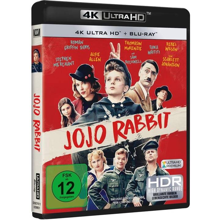 Jojo Rabbit 4K Ultra HD Blu-ray (ES, IT, DE, EN, FR)