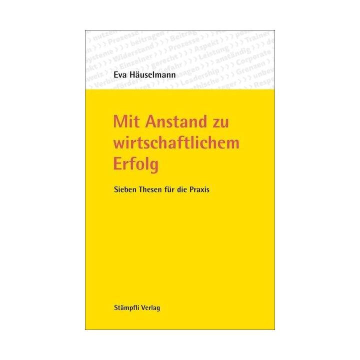 Mit Anstand zu wirtschaftlichem Erfolg