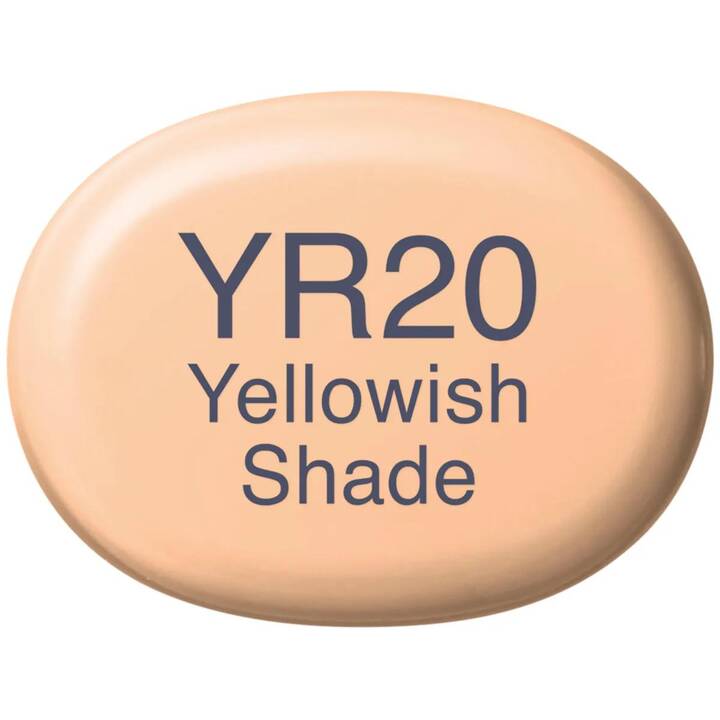COPIC Marqueur de graphique  Sketch YR20 Yellowish Shade (Jaune, 1 pièce)