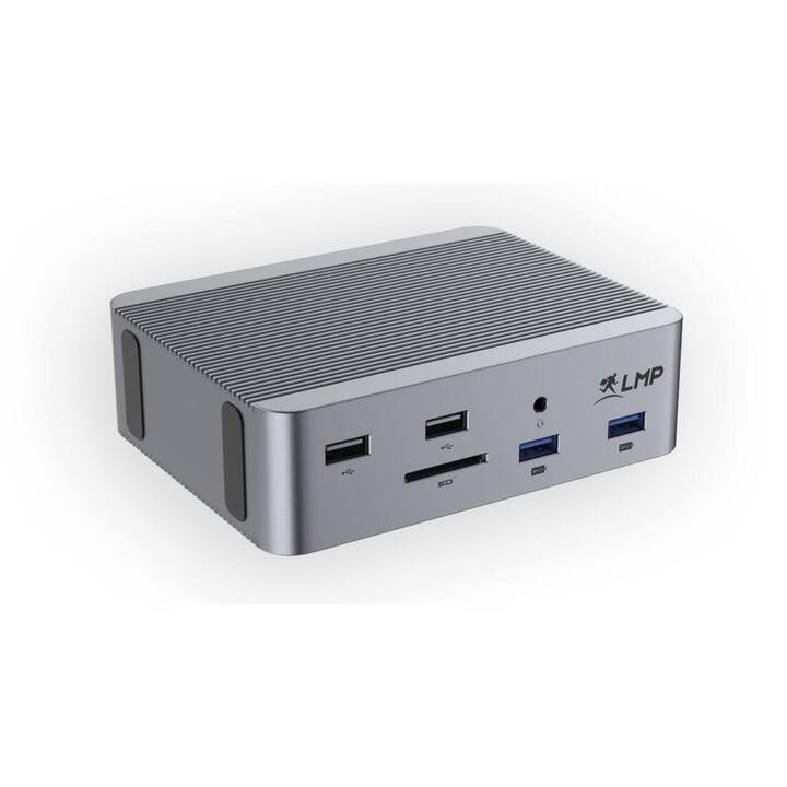 LMP Stazione d'aggancio SuperDock 2 8K (DisplayPort, 2 x HDMI, 2 x USB 3.2 Gen 2 tipo-A, 2 x USB 2.0 di tipo A, 3 x USB 3.2 Typ-C, USB A)