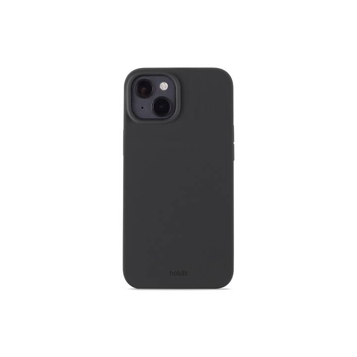 HOLDIT Backcover (iPhone 14 Plus, Einfarbig, Schwarz)