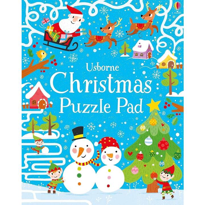 Christmas Puzzles Pad