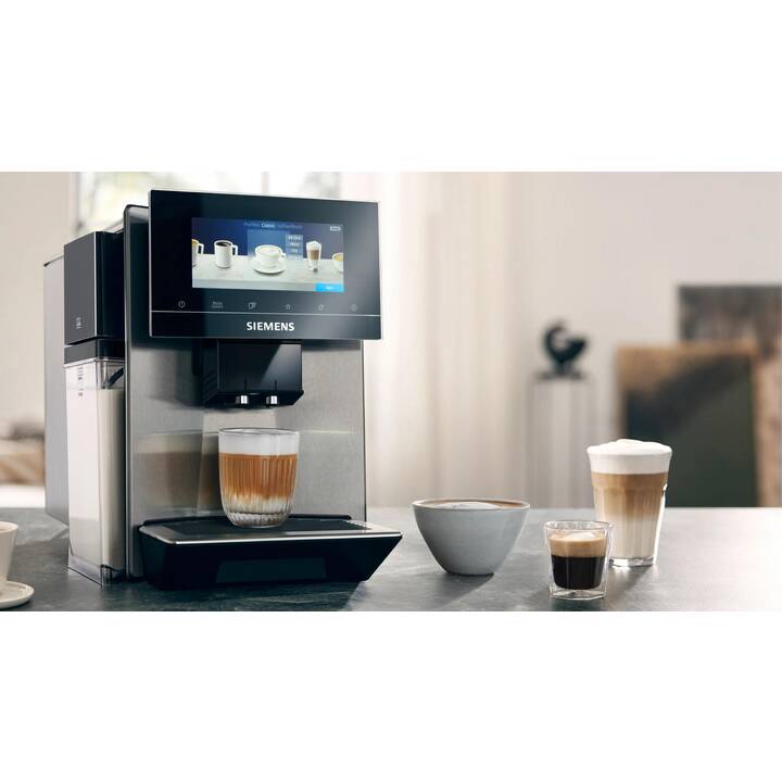 SIEMENS EQ.900 TQ903DZ3 (Schwarz, Edelstahl, 2.3 l, Kaffeevollautomat)