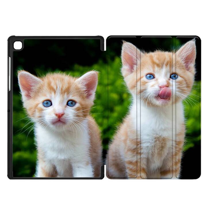 EG coque pour Samsung Galaxy Tab A7 Lite 8.7" (2021) - marron - chats