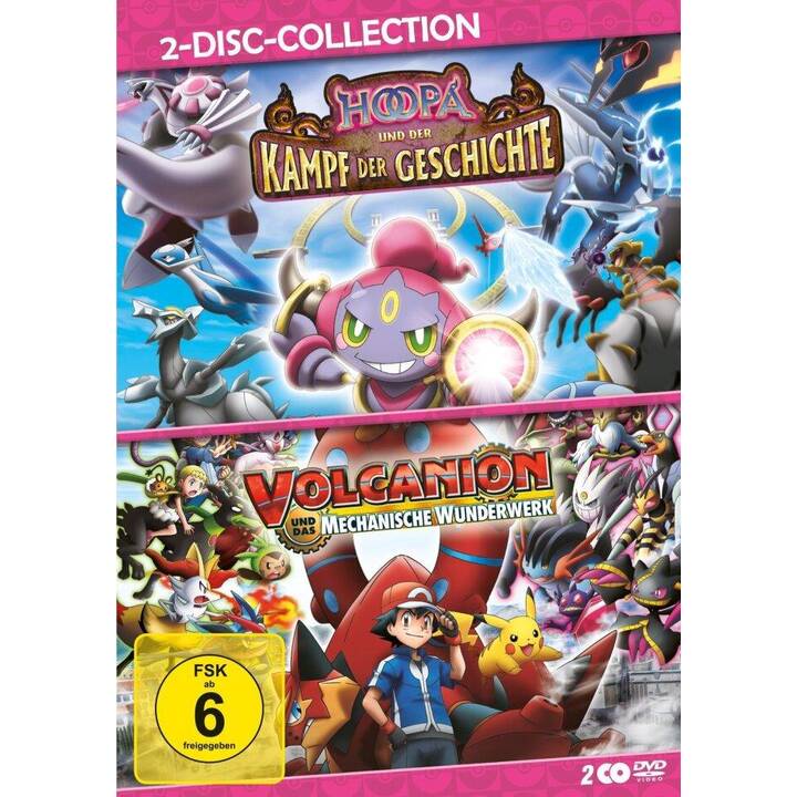 Pokémon: Hoopa und der Kampf der Geschichte / Pokémon: Volcanion und das mechanische Wunderwerk (DE, EN)