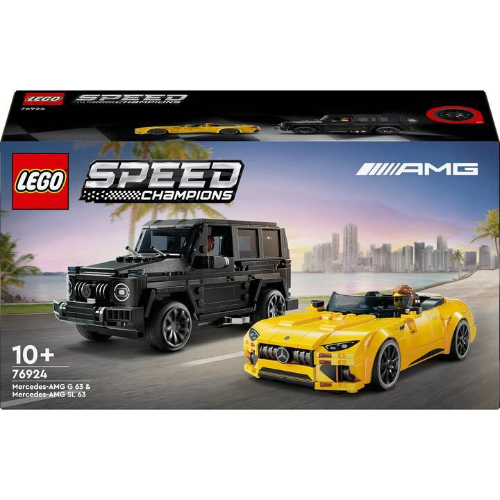 LEGO Speed Champions Mercedes-AMG G 63 et Mercedes-AMG SL 63 (76924)