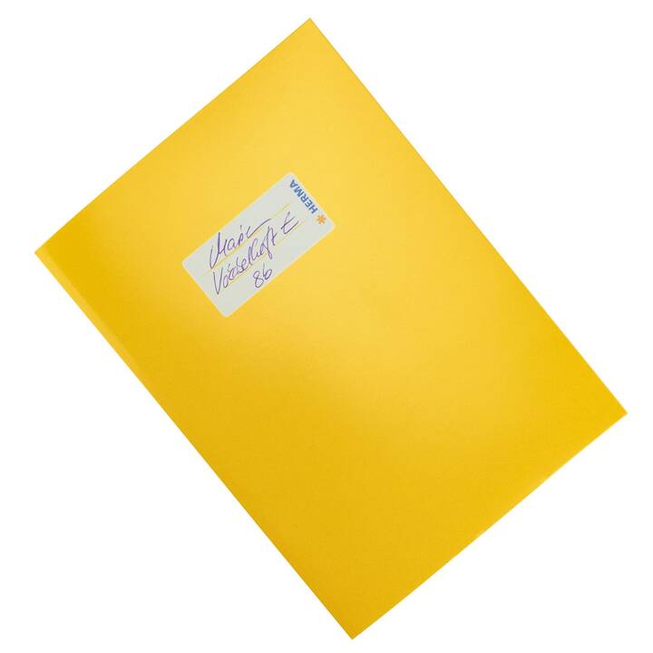 HERMA Protège-cahier (Jaune, A5, 1 pièce)