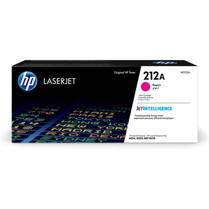 HP 212A (Cartouche individuelle, Magenta)