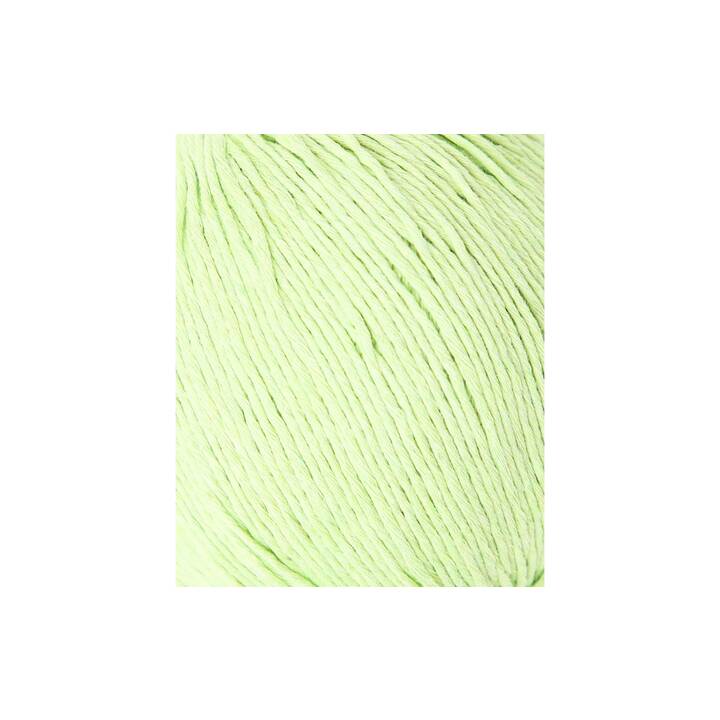 LALANA Laine Soft Cord Ami  (100 g, Vert clair, Vert)